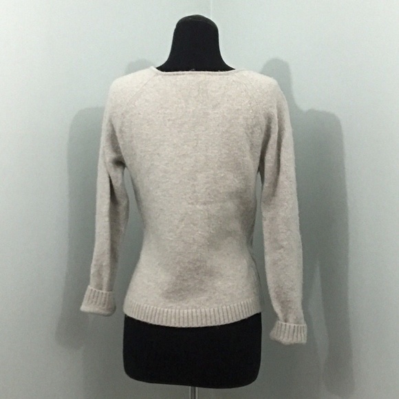  4/$20 SALE! J Crew Merino Wool Raglan Sweater - Picture 3 of 6